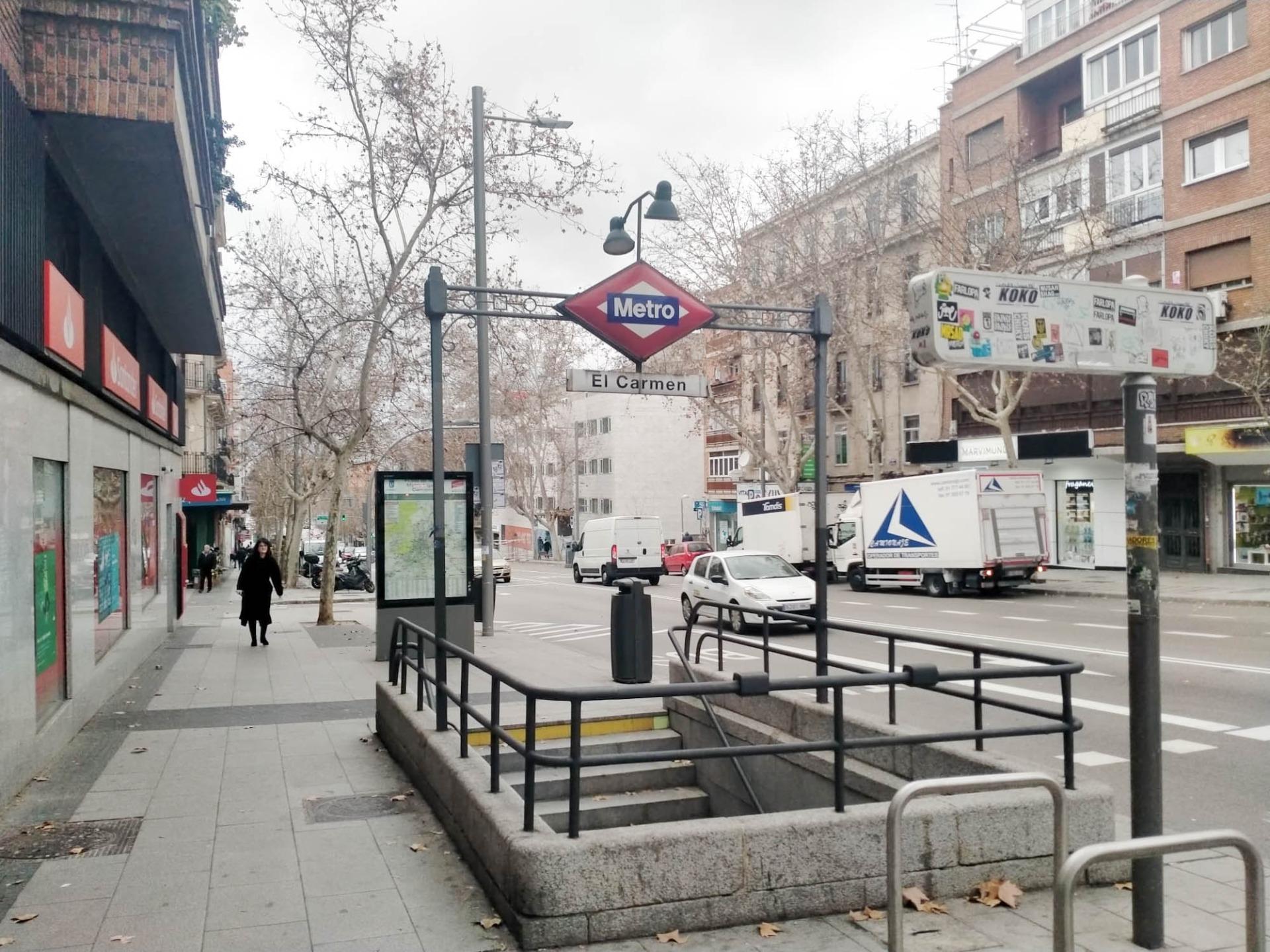 Inmueble en  la misma calle de Alcalá (Metro el Carmen)