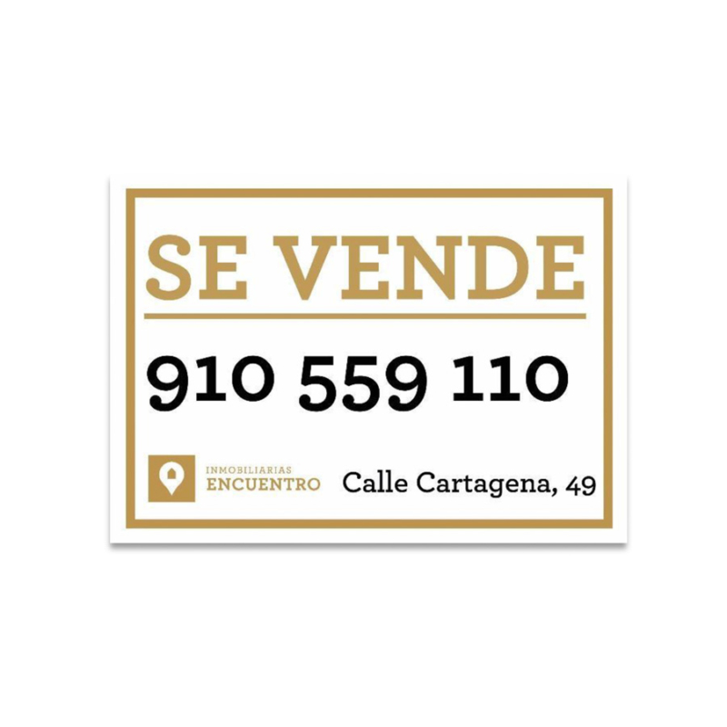 Carteles personalizados "SE VENDE"